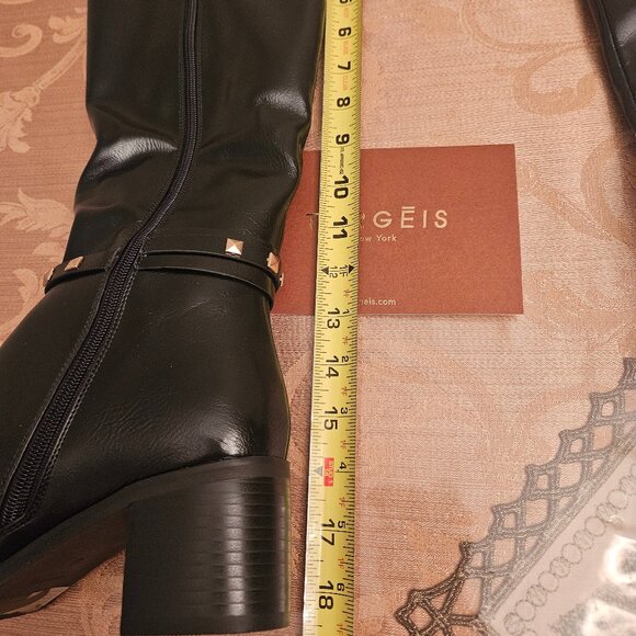 NWT Torgeis Destiny Black Riding Boots - Picture 8 of 12